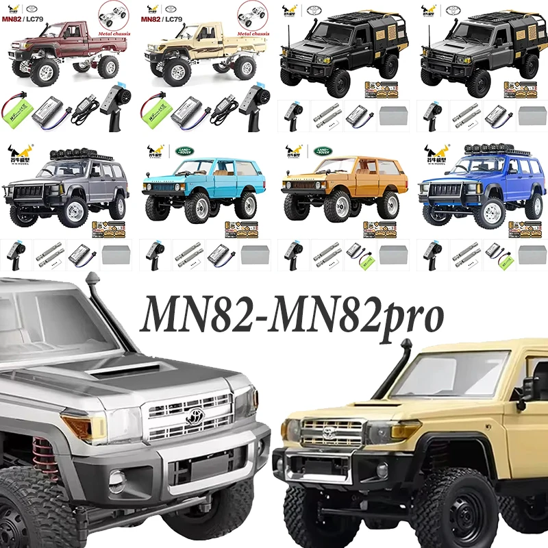 

MN82PRO MN82 Toyota Rc 4x4 Радиоуправляемый автомобиль 2,4 г 1/12 Полномасштабный внедорожный пульт дистанционного управления RC Гусеничный автомобиль Мальчик с дистанционным управлением Игрушечный автомобиль в подарок