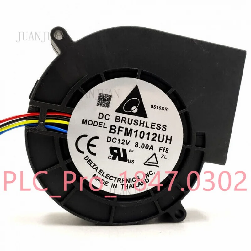 

A+ 1PCS NEW FOR Delta BFM1012UH 12V 8.00A 9.7CM 4wire Turbo Blower Cooling Fan