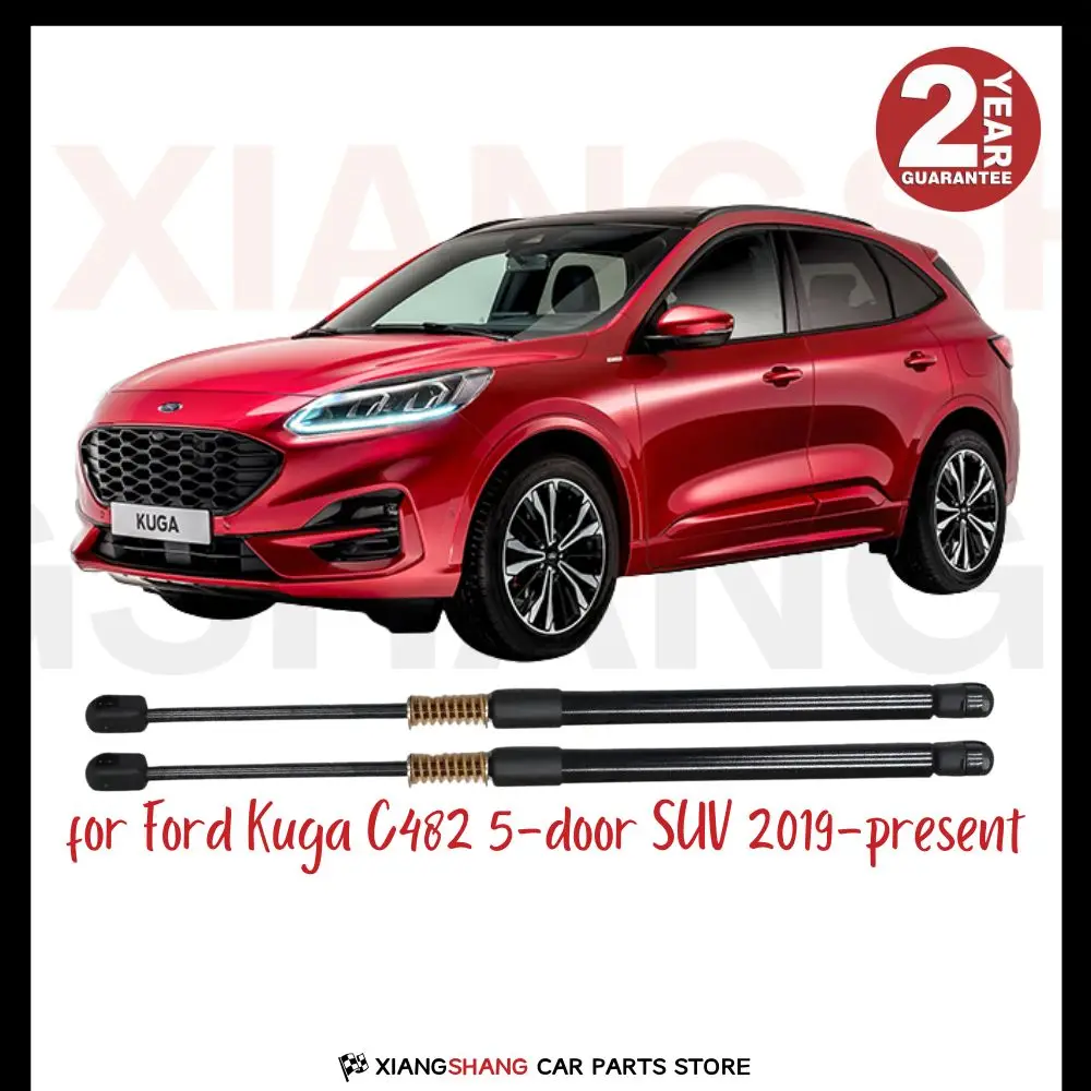 

2pcs Rear Damper for for Ford Kuga C482 5-door SUV 2019-present WITH SPRING Trunk Boot Gas Charged Gas Struts
