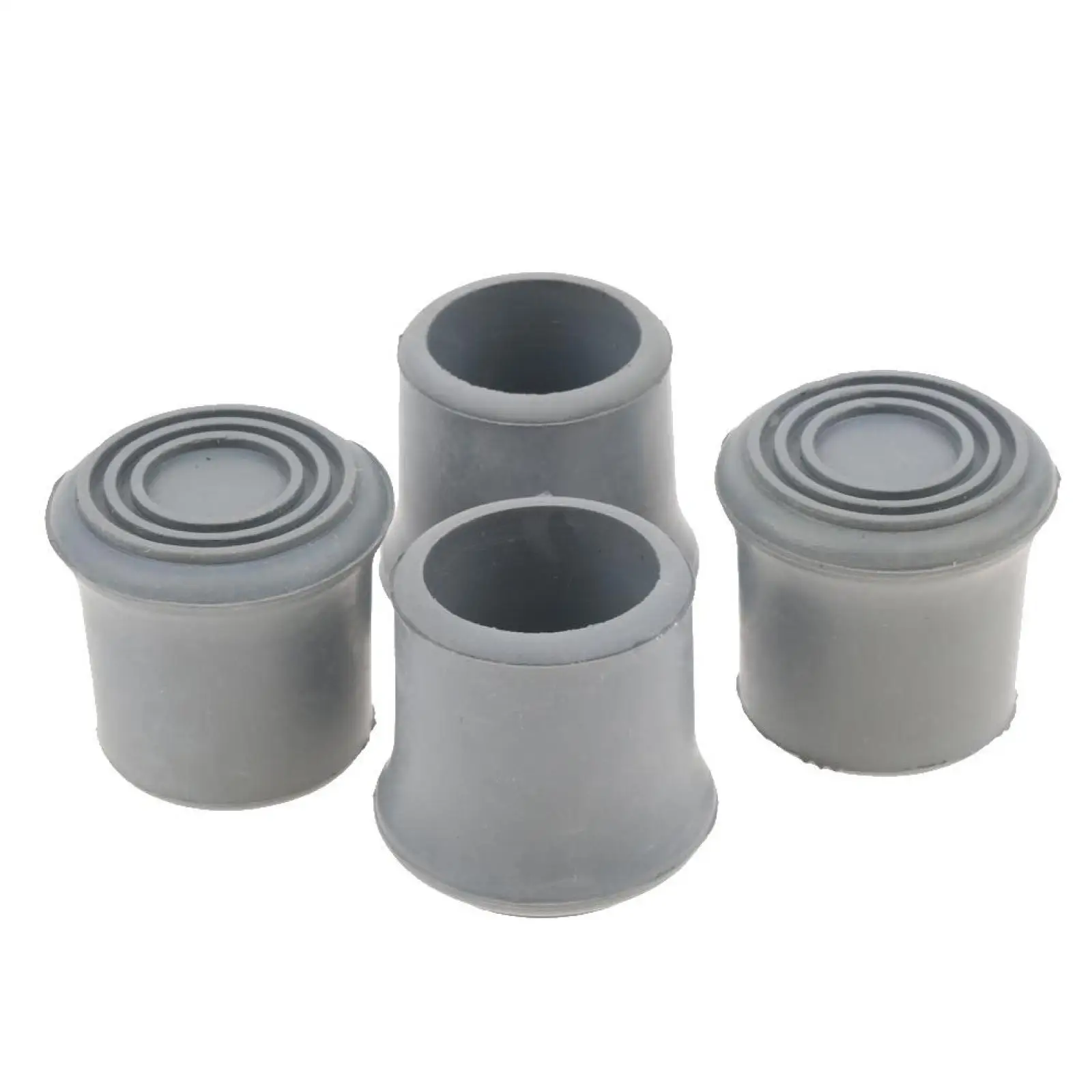 Walking Stick Handles for Making Durable Rubber Cap Non Slip Trekking Pole End Pad for Hiking Rod Crutch Stool Chair