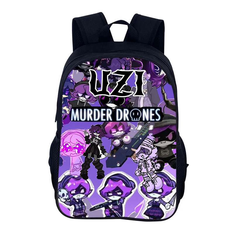 الكرتون على ظهره القتل طائرات بدون طيار حقيبة مدرسية 40 سنتيمتر/15.7 بوصة على ظهره تفتيح سستة على ظهره كتاب أكياس للبنين بنات أفضل هدية