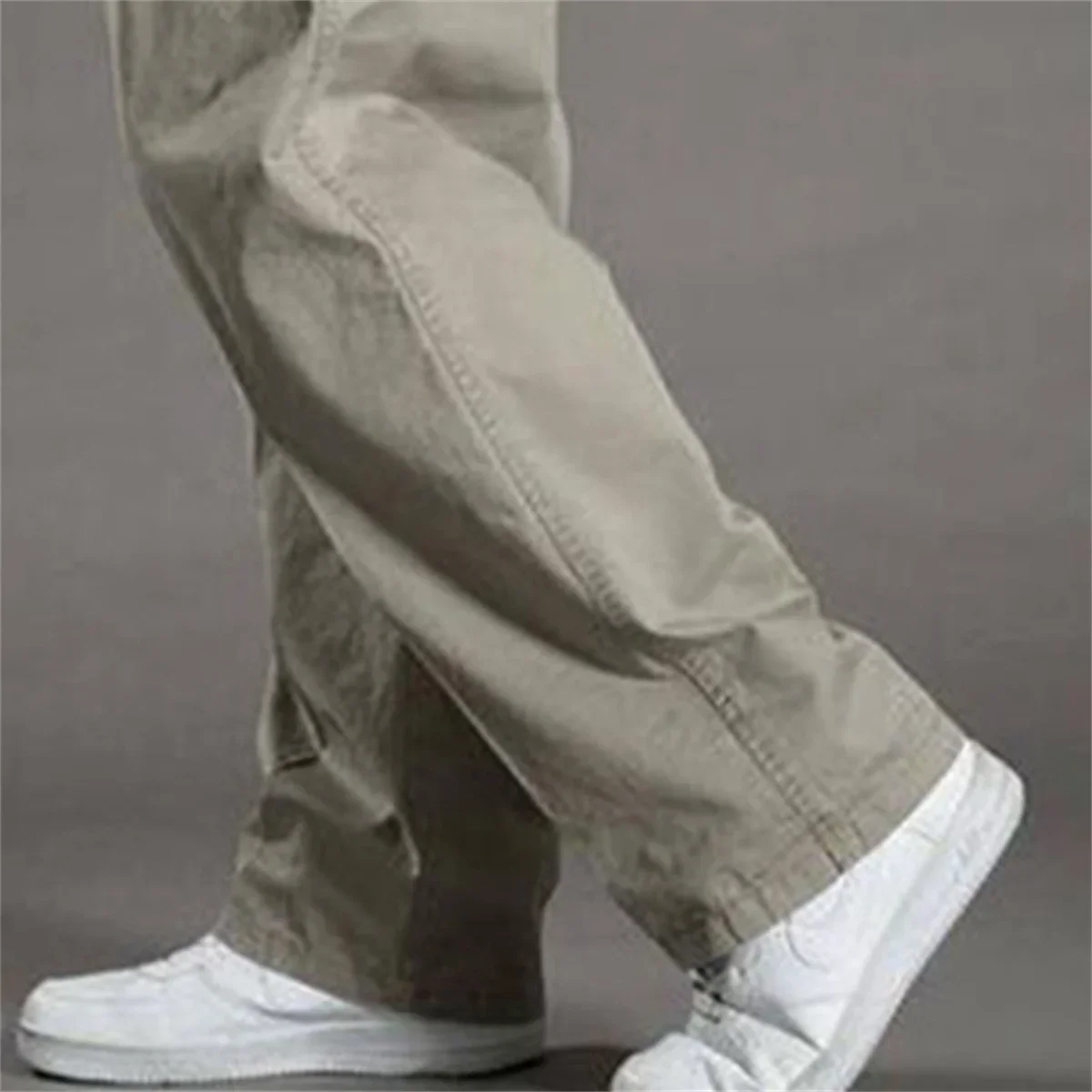 

Men's Cargo Pants Summer Spring Cotton Work Wear Cotton Large Size Casual Climbing Joggers Sweatpants Hombre Autumn Trousers