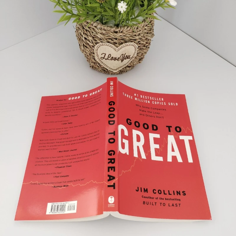 

Good to Great by Jim Collins: Why Some Companies Make the Leap...And Others Don't - Groundbreaking Research