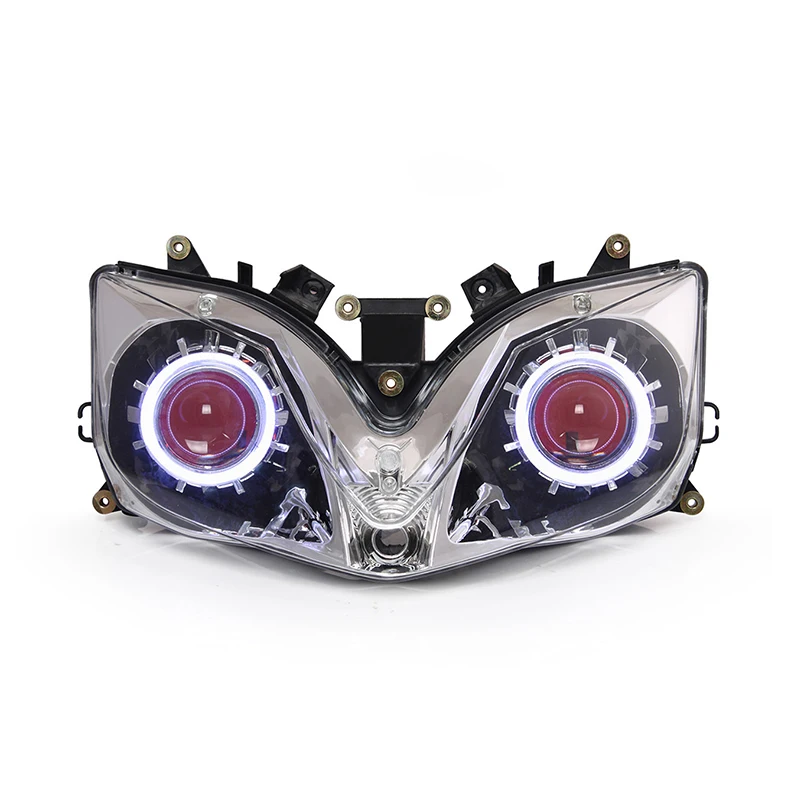 Fit for Honda CBR600F4i 2001-2024 LED Angel Eye Headlight Assembly Motorcycle Headlight Spotlight Bulb LED Headlight Lamp