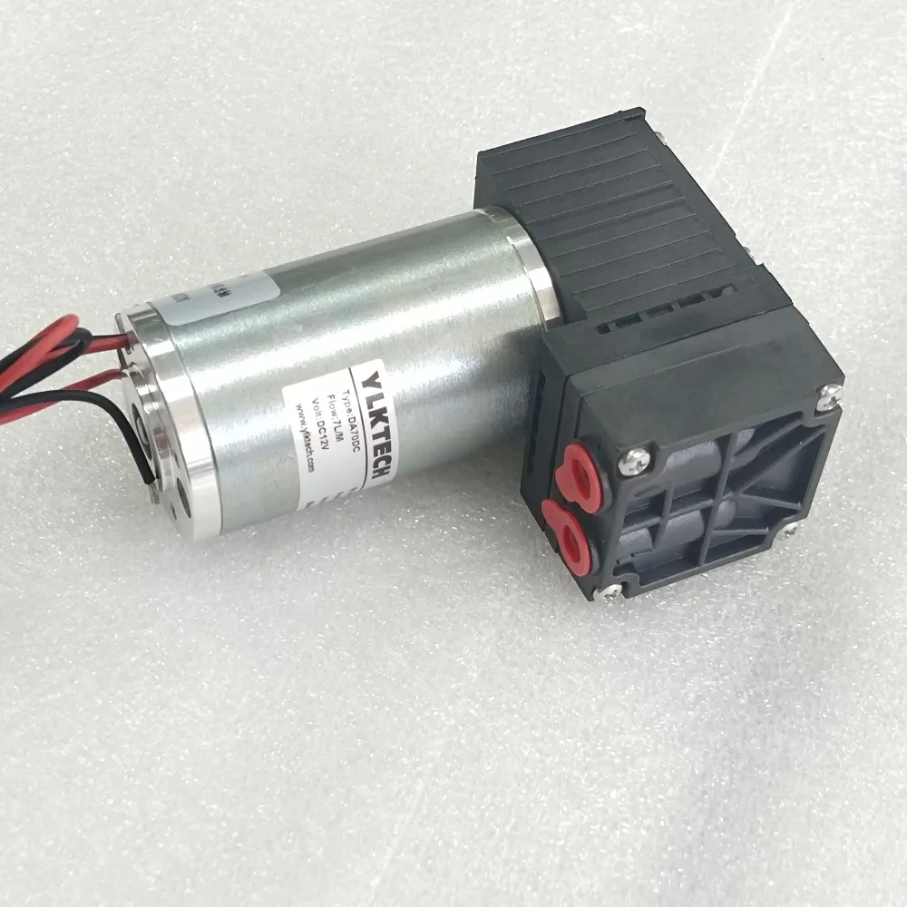 Portable Diaphragm Air Pump Single Stage Electric Pneumatic Low Pressure Customizable PP