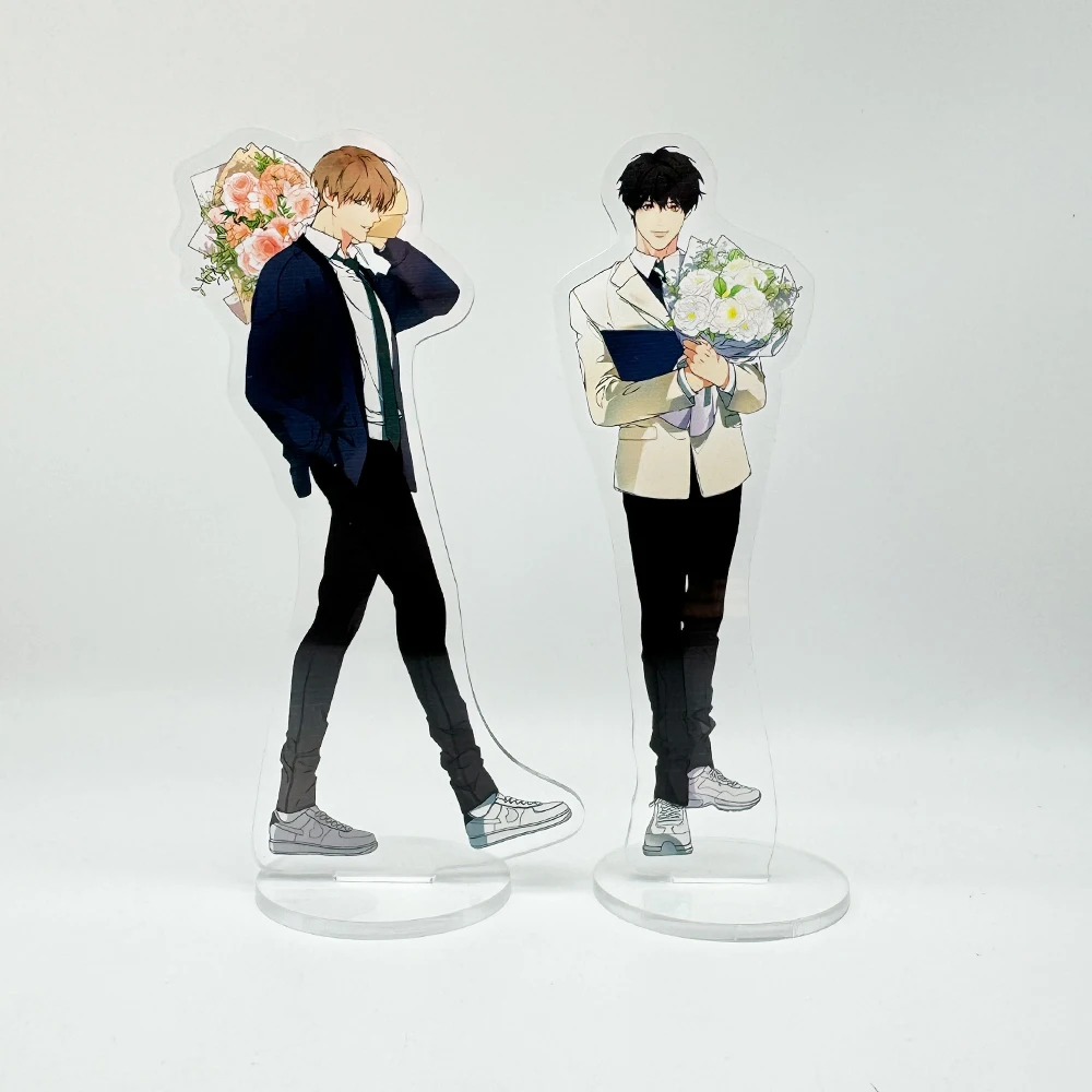 Korean Bl Manhwa Comic Cloud Love Acrylic Stand Figures Bai Xianyun Yanhe Na Campus Love Action Lost in the Cloud Acrylic