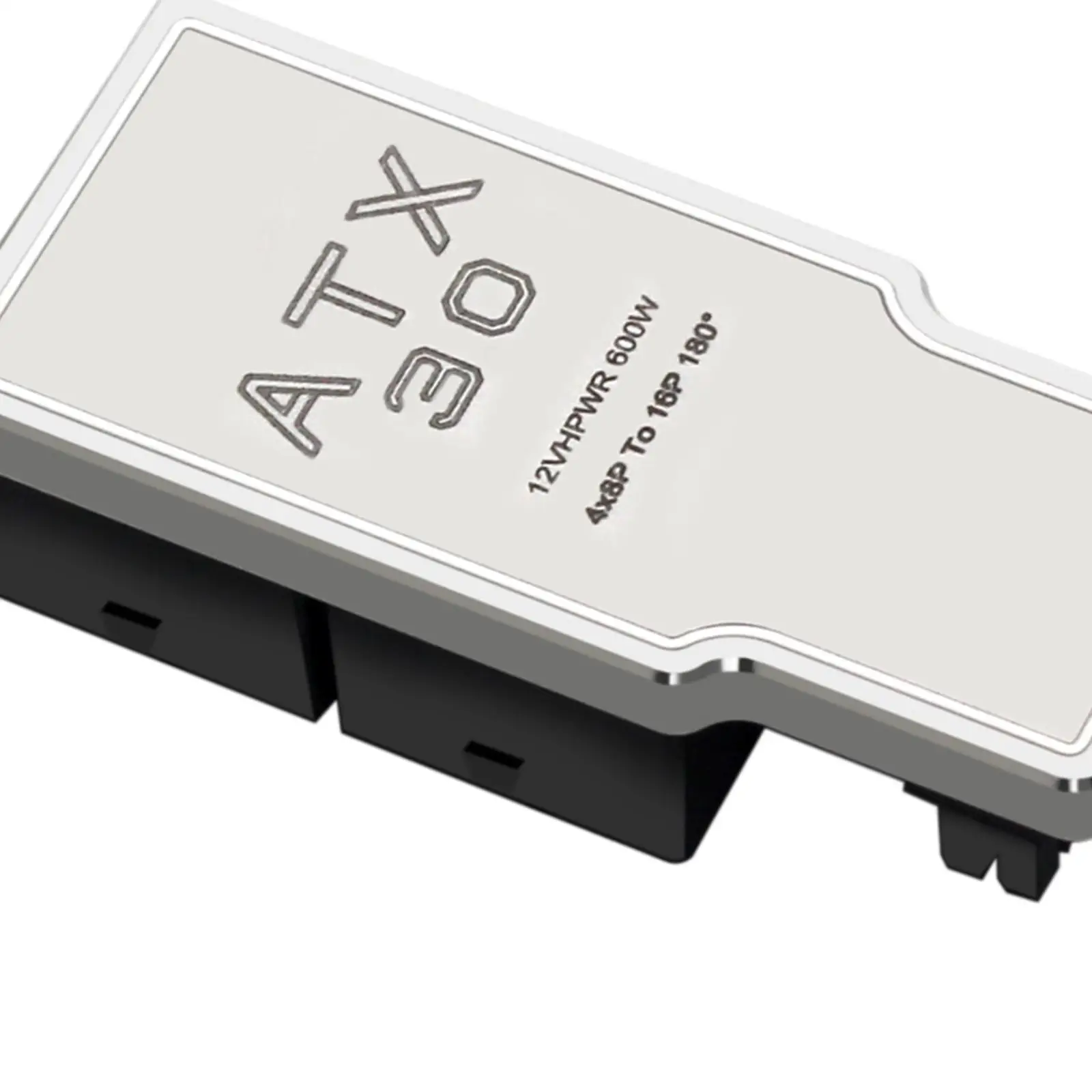 Connettore di alimentazione scheda grafica da 4x8P a 40, 12vhpwr, adattatore da 180 gradi, 600 W 180