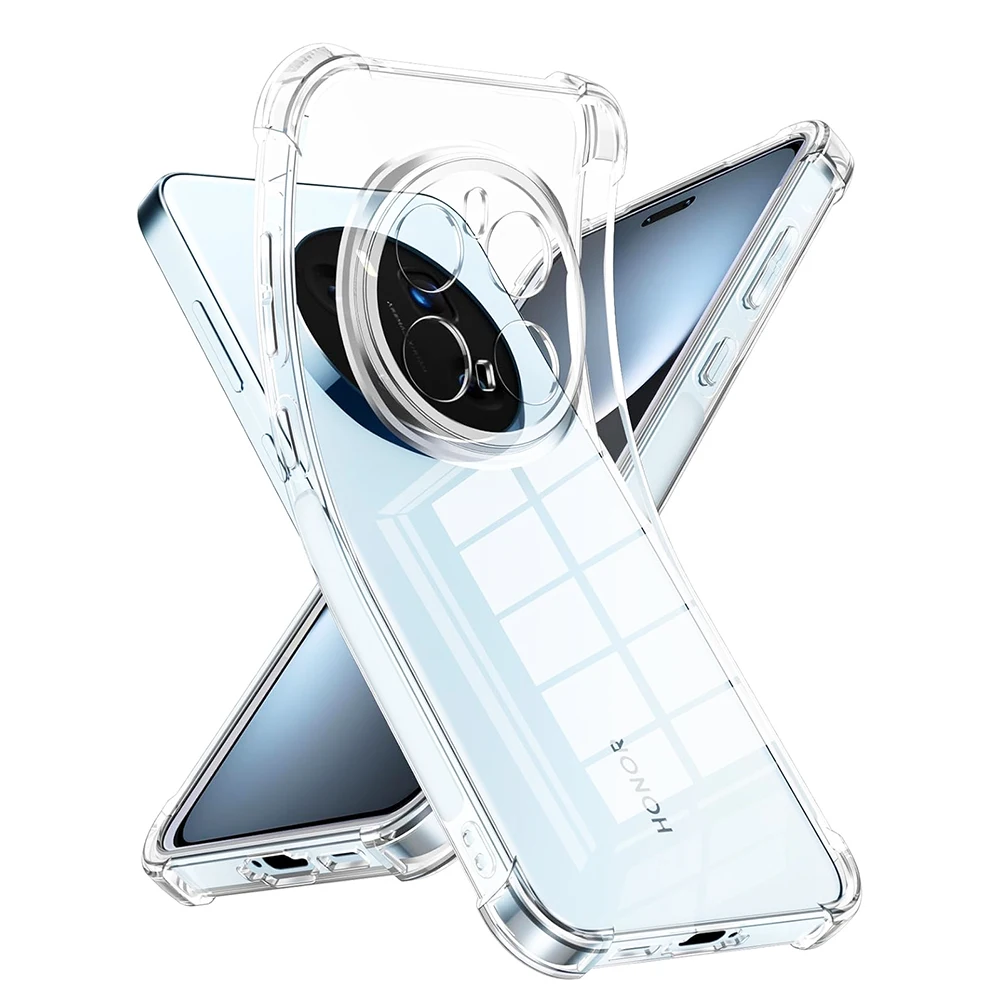 Silikon Stoßfeste Weiche Hülle für Huawei Honor Magic7 Magic6 Magic5 Magic4 Magic 7 6 5 4 3 Pro Lite Ultimate 5G Fundas TPU Cover