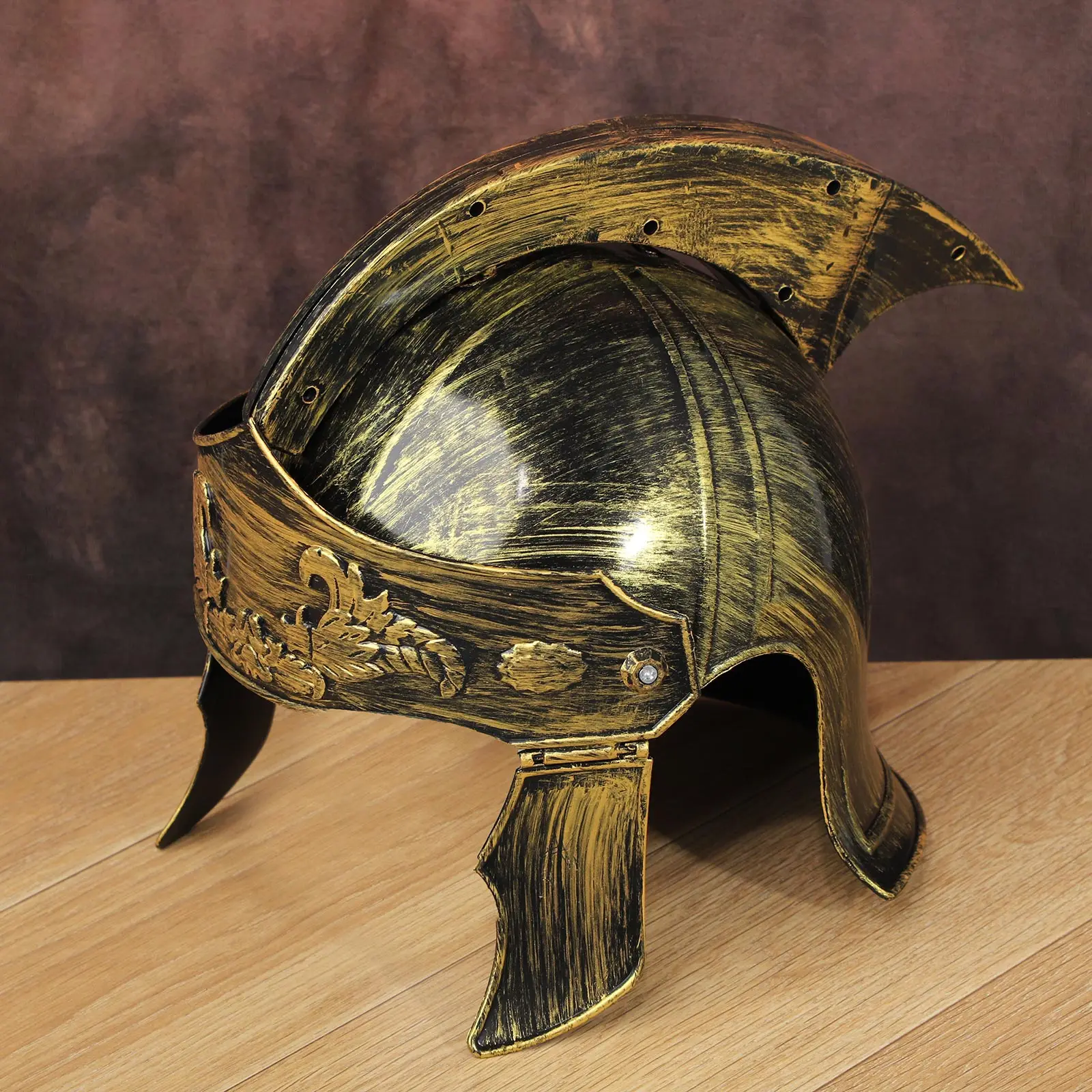 Medieval Roman Hat Helmets Warrior Knight Helmet Spartan Gladiator Ancient Samurai Vintage Cosplay Helmet Halloween Masquerade