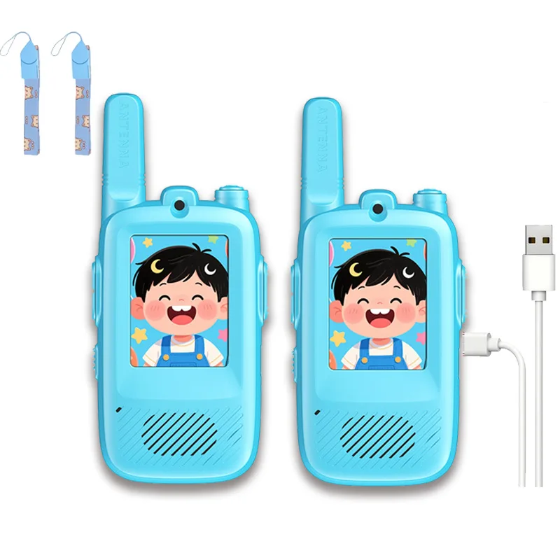 子供用ビデオウォーキートーキー、simカード不要