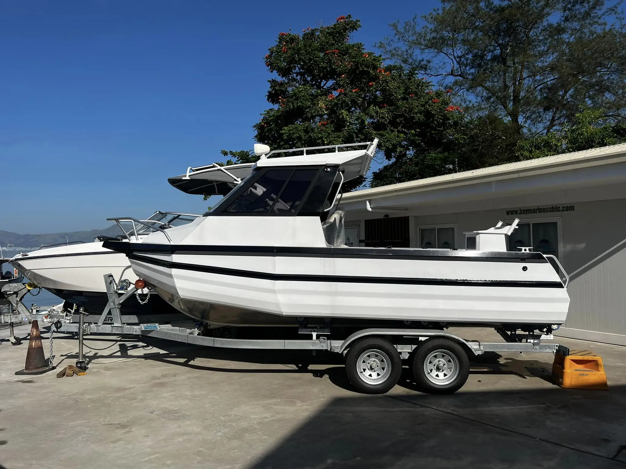 Aluminium-Schnellboot, 6 m, 20 Fuß, Easy Craft Cabin Cruiser, Fischerboot