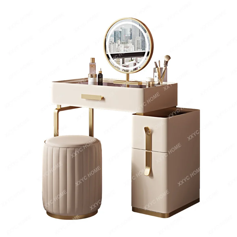 

Makeup table, dressing table, small bedroom, modern simplicity and light luxury