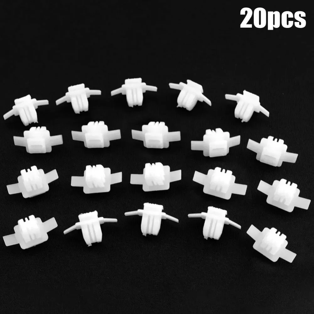 20PCS Wheel Arch Trim Clips Surround Exterior Front Wing For Civic CRV Car Rivet Clips  For 8th Gen Civic For Honda