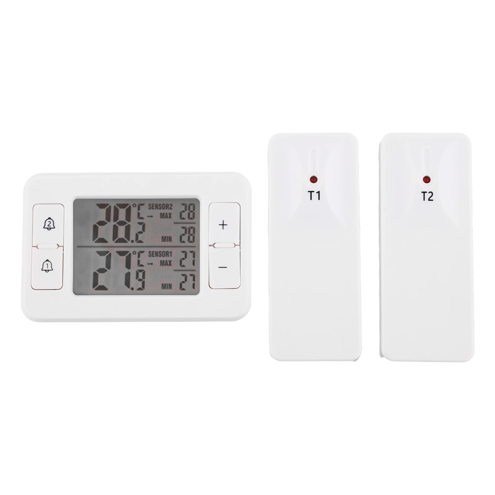 For RV Indoor Outdoor Thermometer Electronic Thermometer With Sensors Error Margin -1 Measurement Range -40 60