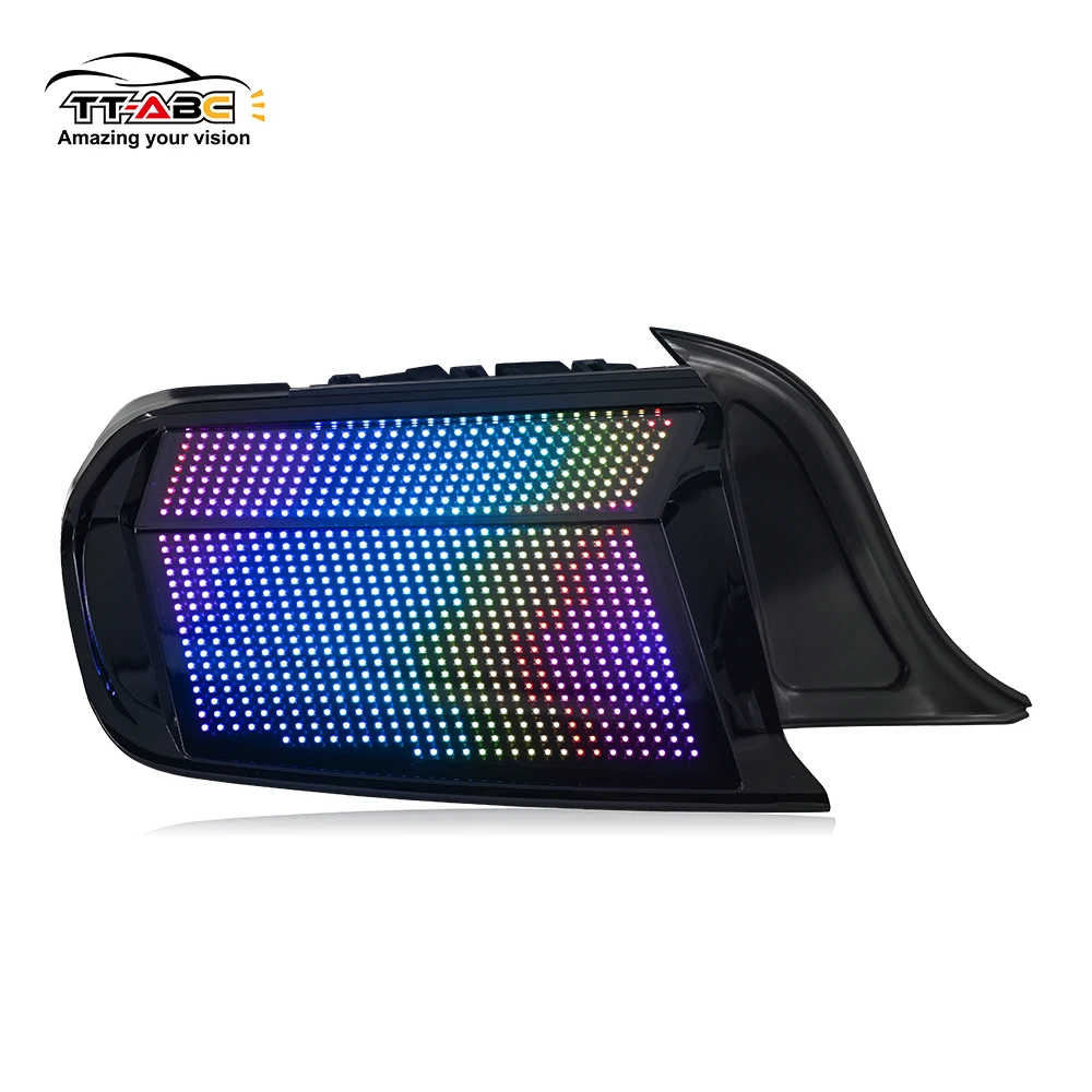 

Ford-B201-SZ Taillights Assembly for Ford Mustang 2015-2023 Tail Lamp Car RGB Taillight with Turn Signal Gen Mustang Rear Lamp
