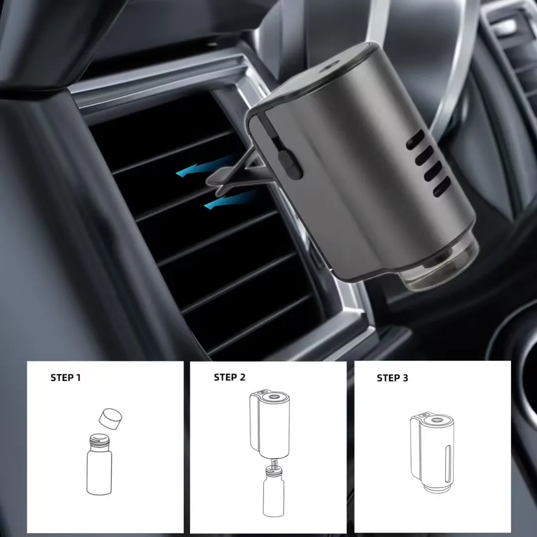 2026 New Car Air Aromatherapy Diffuser Air Fresheners Humidifier Aromatherapy Freshener Removing Odors Car Interior Accessories view 4
