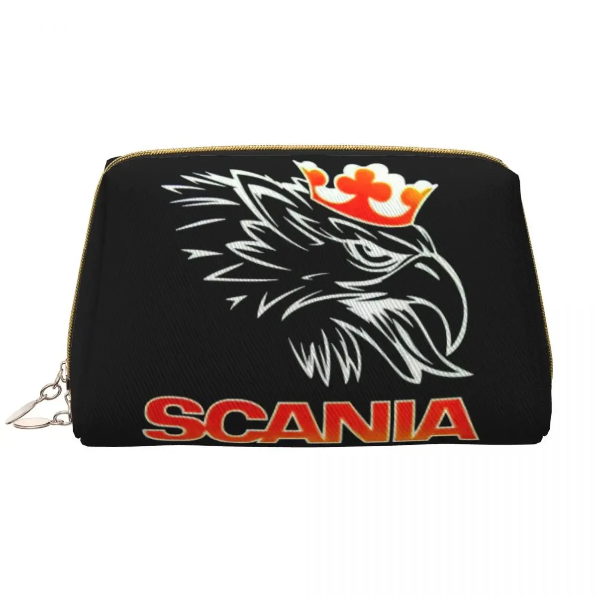 Scanias Print Cosmetic Bag Women Cute Large Capacity Makeup Case Beauty Storage Toiletry Bags