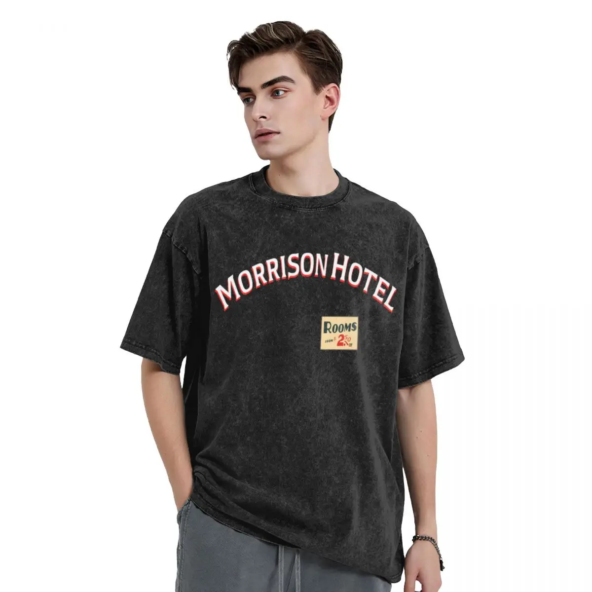 

Morrison Hotel T-Shirt customs graphic t shirt vintage rapper graphic tees mens champion t shirts
