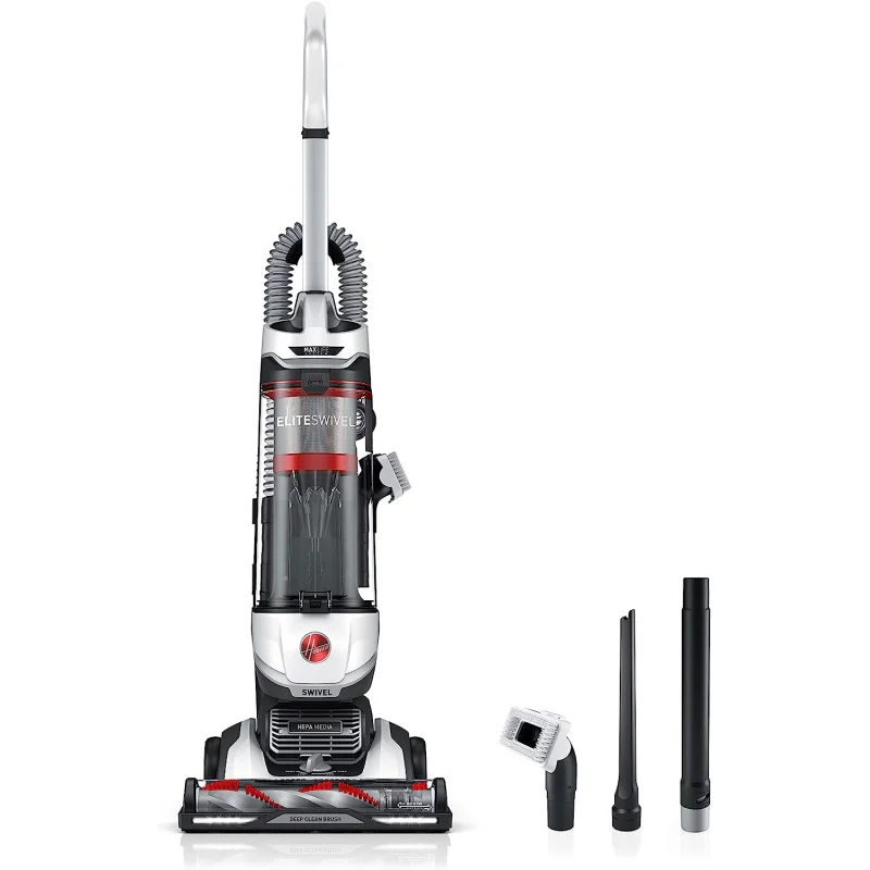 

Hoover MAXLife Elite Swivel Vacuum Cleaner with HEPA Media Filtration, Bagless Multi-Surface Upright for Carpet and Hard Floors,