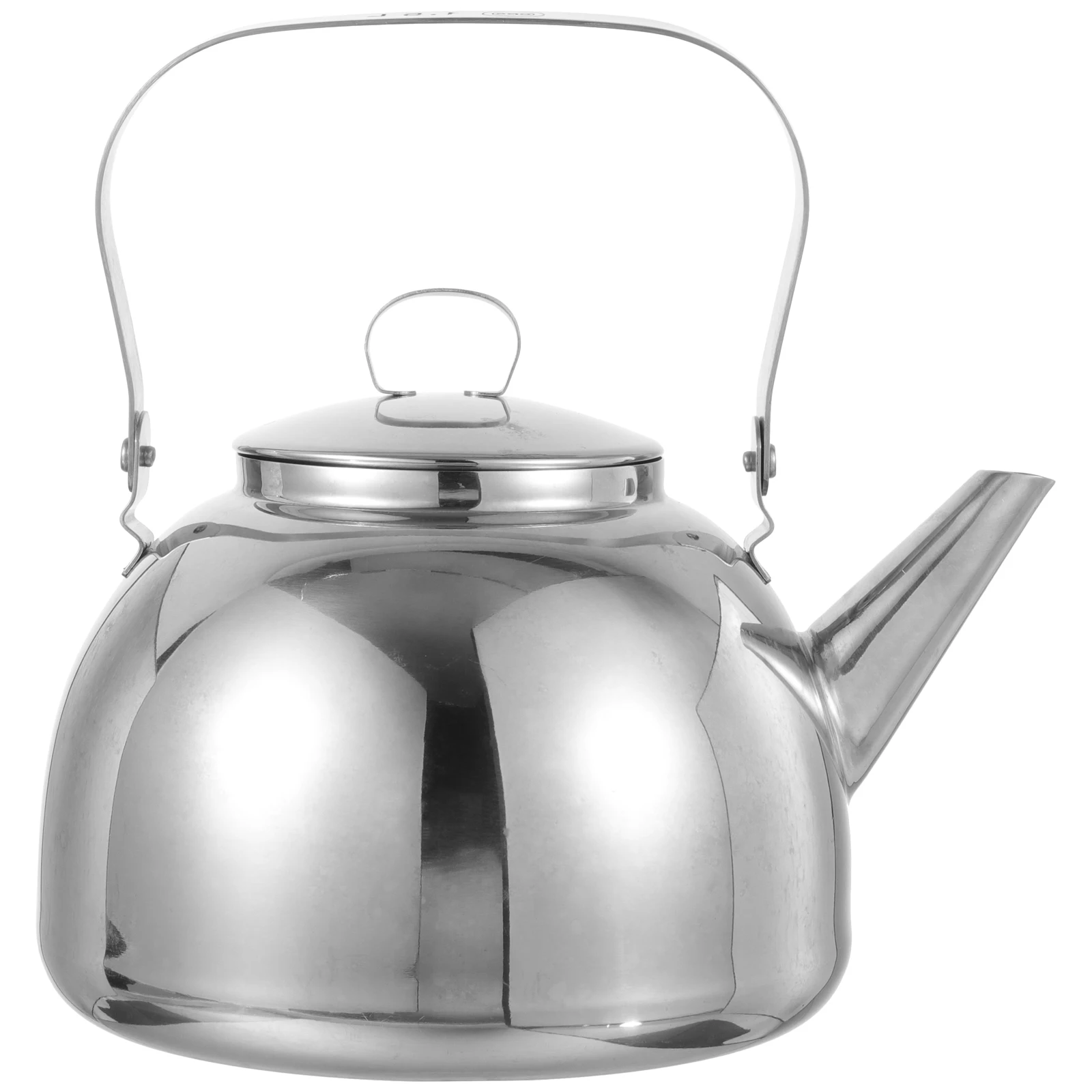 

Stainless Steel Flat Bottom Kettle Gooseneck Wear resistant Water Bottle Stovetop Tea Kettle Home Supplies Kitchen Teapot