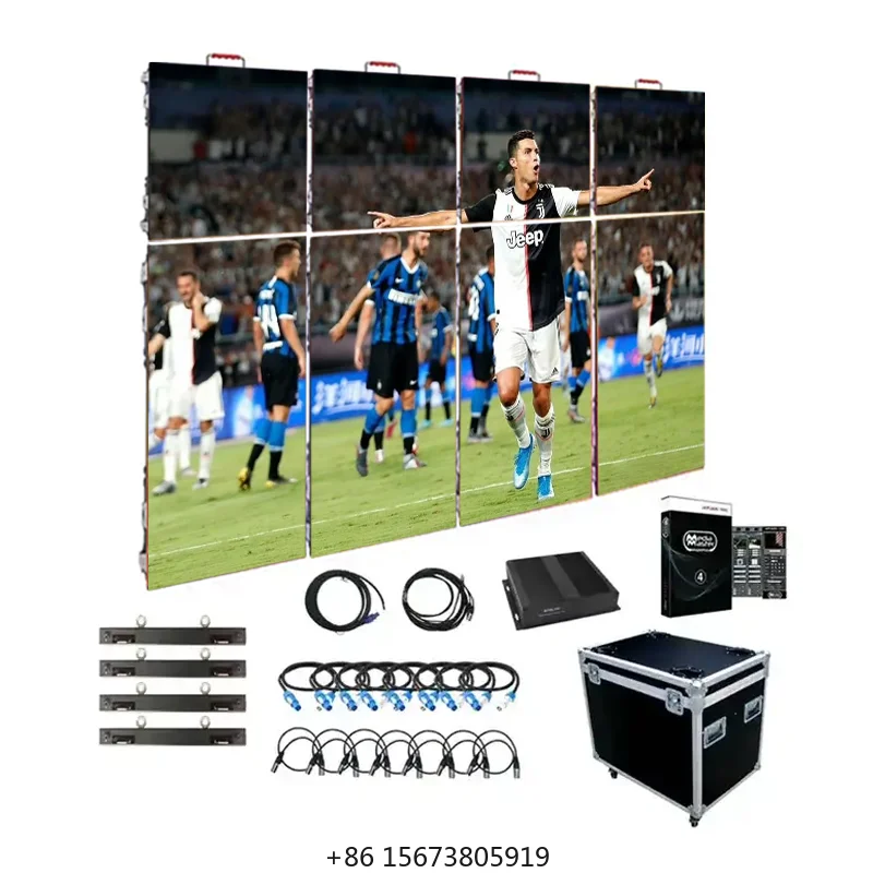 

12ft X 6 ft 500*500mm Rental Led Display Led Wall Panel Screen Ecran Led 2.9 P.3.91 Outdoor Extérieur