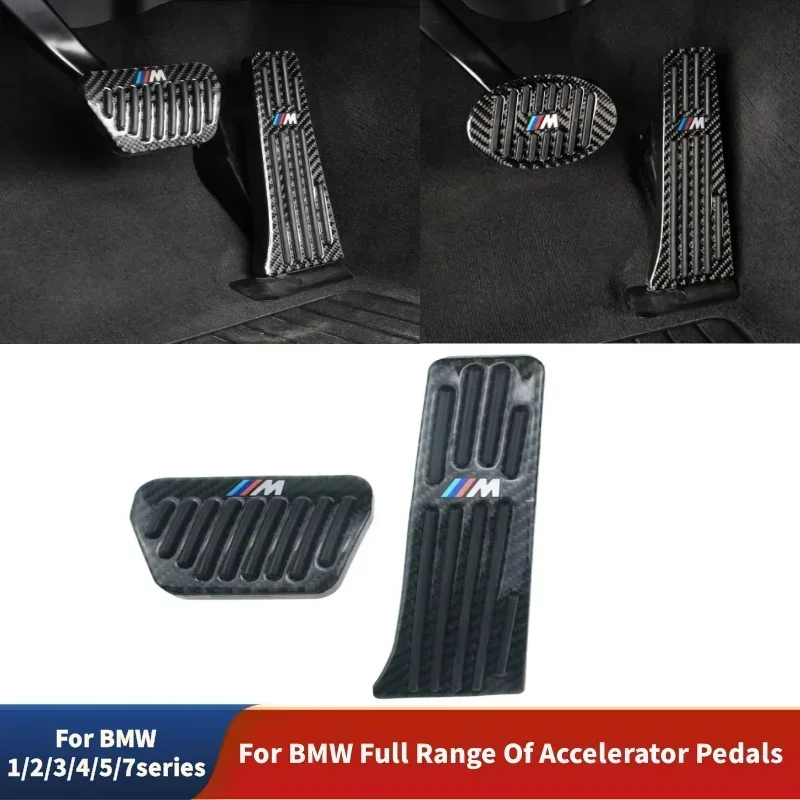 

For Brake Accelerator Fuel Car Pedals for BMW 1 2 3 4 5 7 X6 Series M3 M4 E87 E90 F20 F21 F30 F32 F36 Foot Rest Brake Pedal