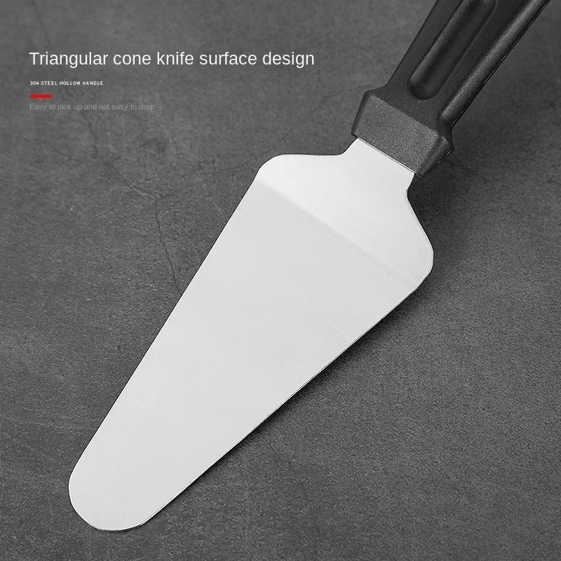 Baking tool cake shovel stainless steel pizza shovel cooking food cooking shovel triangle cheese shovel pizza knife