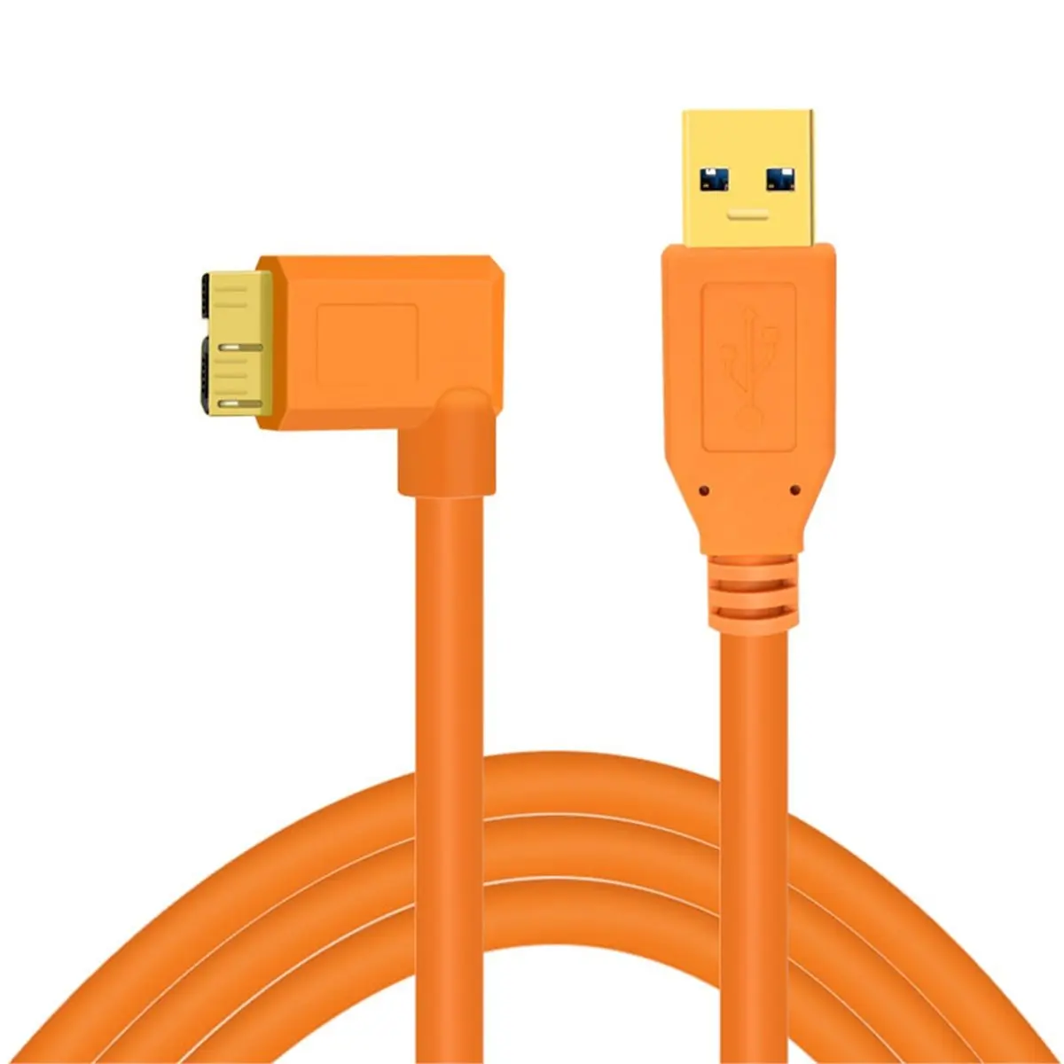 SCLS 5m USB-C to Micro-B 3.0 Tethering Cable for 5D Mark IV 5DSR 1DX2 for D850 D5 Camera Tethered TypeC