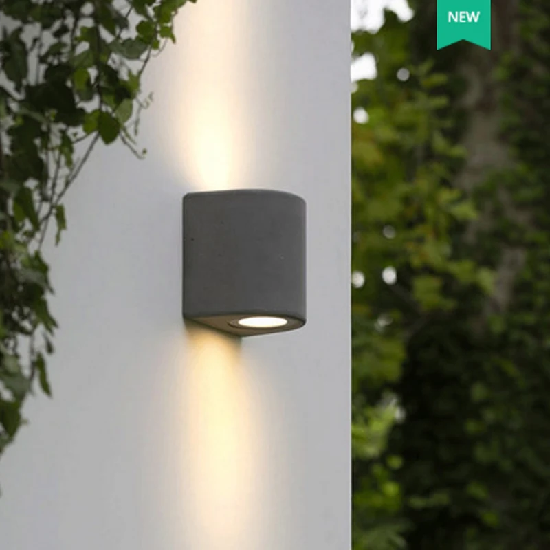 outdoor Waterproof Wall lamp courtyard balcony lamp outdoor lamp modern simple villa cement external wall lamp balcony lamp