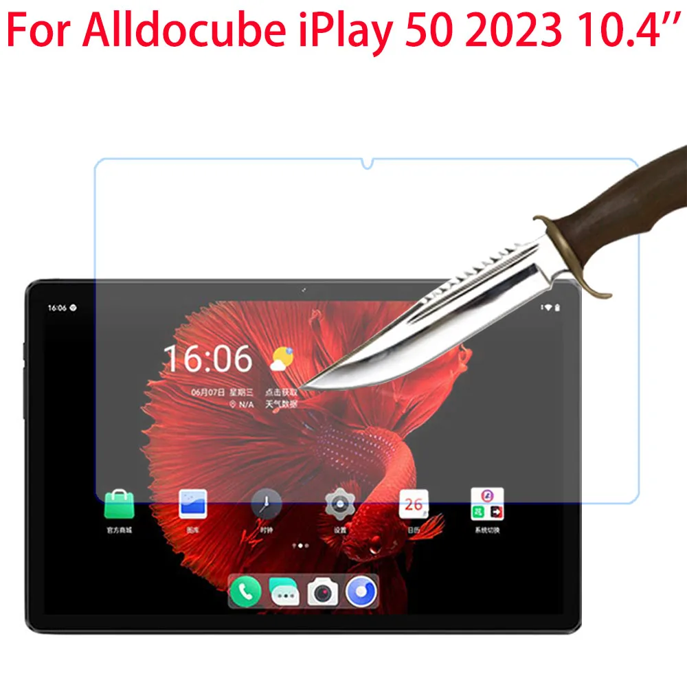 กระจกนิรภัยสำหรับ alldocube iPlay 50 2023 10.4นิ้วฟิล์มป้องกันหน้าจอแท็บเล็ตสำหรับ iPlay 50 2023 10.4''