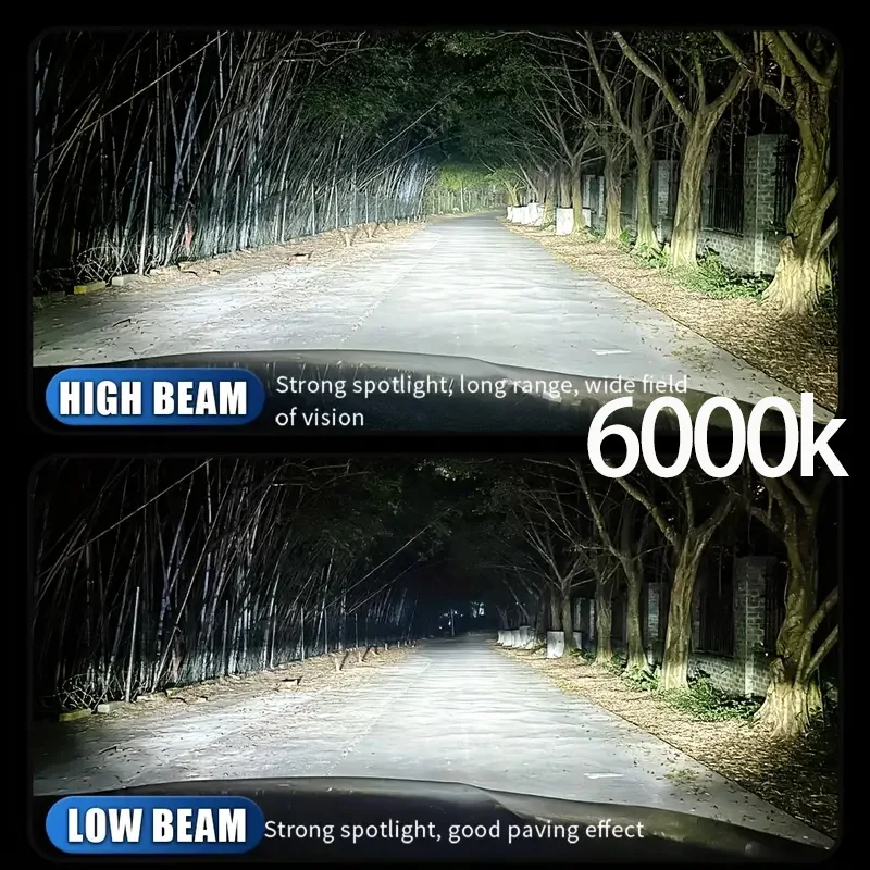 【customized】Heyword 26000lm 1860 CSP chip  4300k/6000k/8000k Car LED Headlight   h4 h7 h1 LED headlights 9005  h11 led light