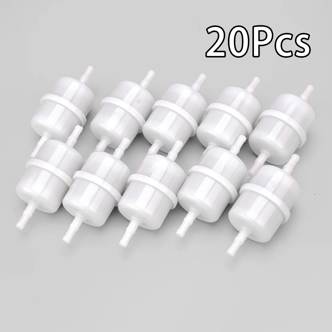 24 050 10 24 050 13-S 24 050 05-S 24 050 02-S 24 050 09-S 20Pcs Engine Fuel Filter Fit For Kohler CH18-CH25 KT715-KT745 White