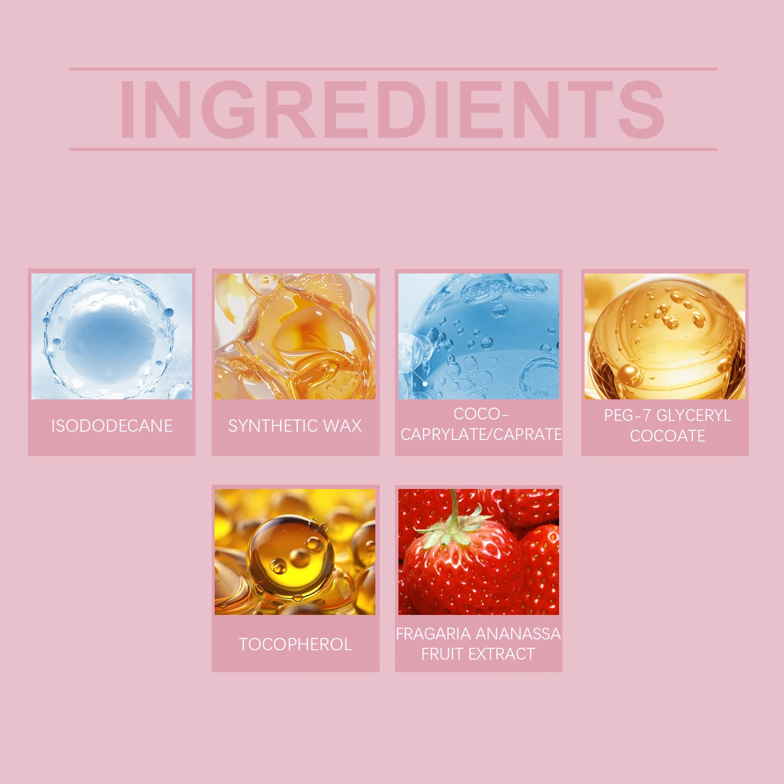 EELHOE crème nettoyante et démaquillante aux fraises exfolie doucement contrôle sébum secretion dissoudre le maquillage yeux et lèvres 50g