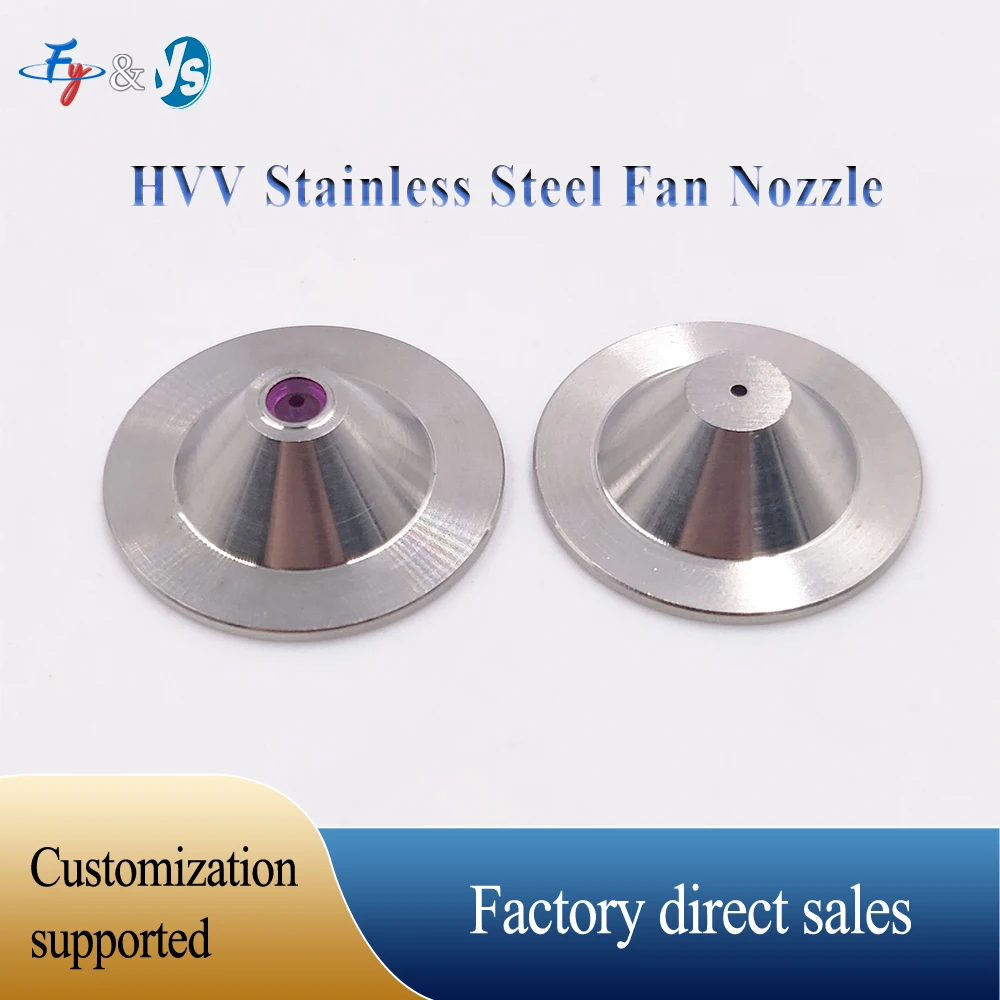 Игольчатое сопло высокого давления из нержавеющей стали 316 — тонкое рубиновое прямое сопло 2531-Ru-316 для изготовления бумаги и чистки подушечек