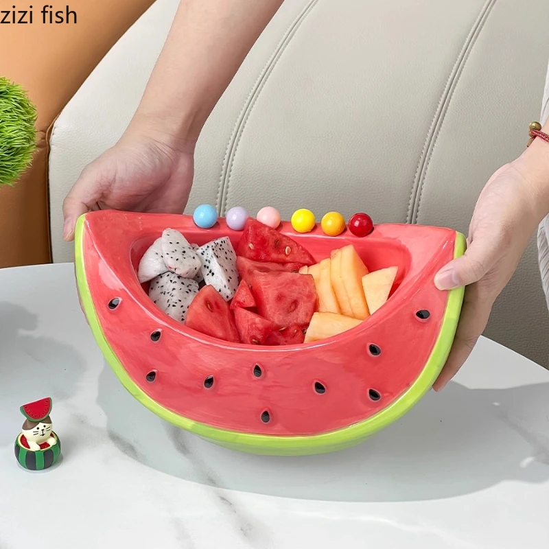 

Набор для фруктов: тарелка для арбуза, керамическая фруктовница, тарелка для закусок, тарелка для конфет, десертные тарелки, блюдо для димсамов, тарелки для выпечки, поднос