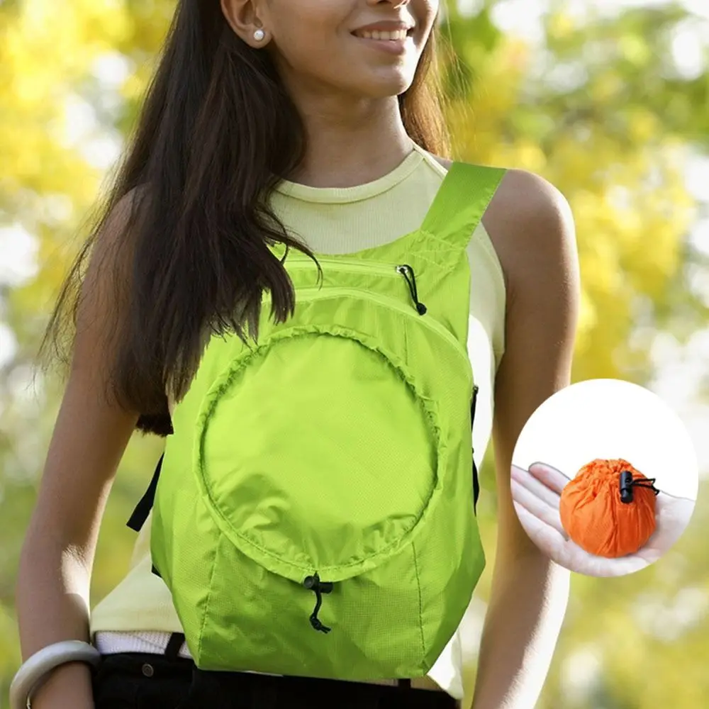 

28L Outdoor Foldable Backpack Multifunctional Nylon Folding Mountaineering Bag Adjustable Straps Ultralight