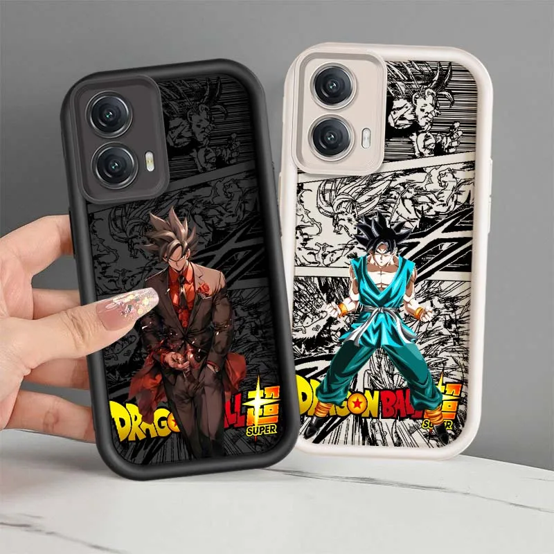 

Anime D-Dragon Balls Cover For Motorola MOTO Edge G85 G54 G35 G34 G32 E22 E14 G04 50 5G Eye Ladder Phone Case