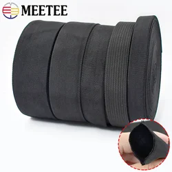 5M Meetee 20-50mm fettuccia tubolare doppio strato poliestere nastro cavo borsa tracolla fascia cintura in pelle accessori nastro