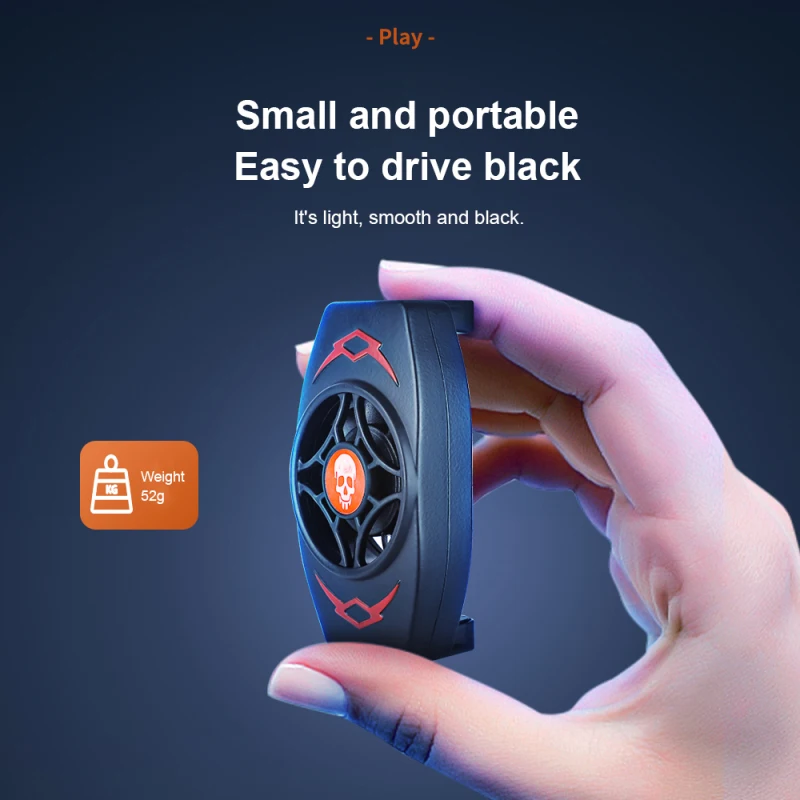 Portable Mobile Phone Cooler Fan Dissipate Heat Cooling Radiator Phone Cooling Phone Temperature Dissipation For Mobile Game
