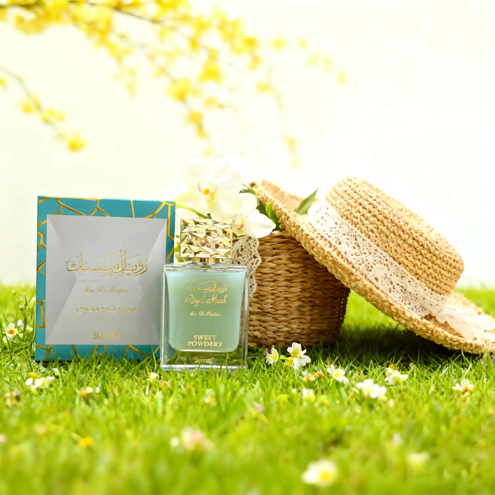 

Royal Musk Caramel Toffee, Shulati 100ml (3.4oz) Powder spray | Exotic perfume for Men and Women