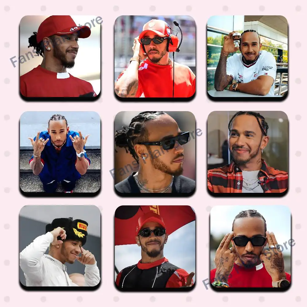 Driver L-Lewis Hamilton Refrigerator Magnets Cute Cartoon Magnetic Personality Decorations Creative Gifts