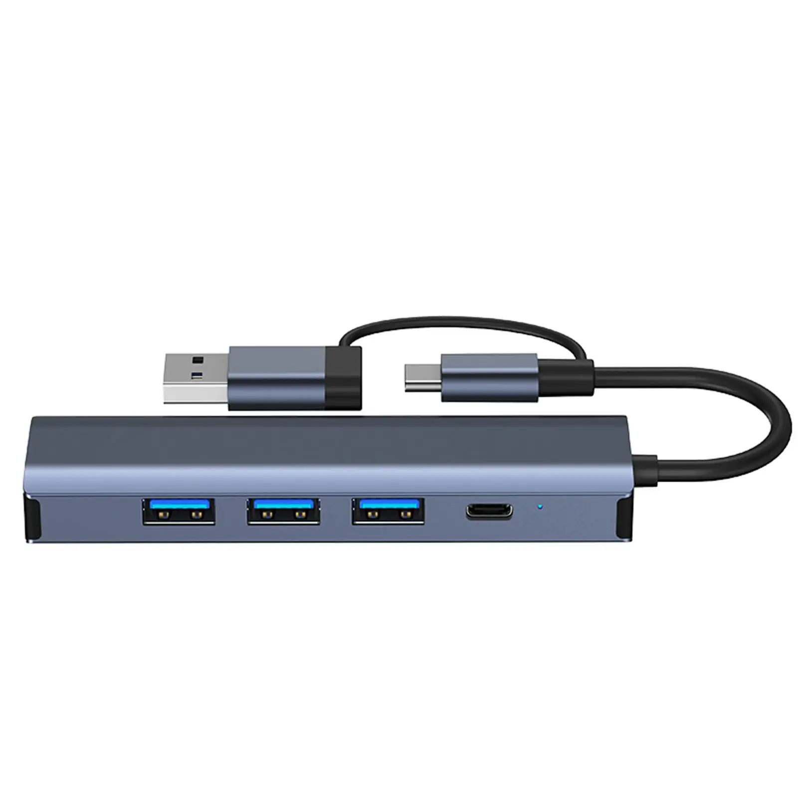 

USB 3.0 Тип C к Ethernet-адаптеру 3 USB 3.0 порта компактный USB-расширитель концентратор Gigabit Ethernet LAN Сетевой адаптер для ПК настольных компьютеров