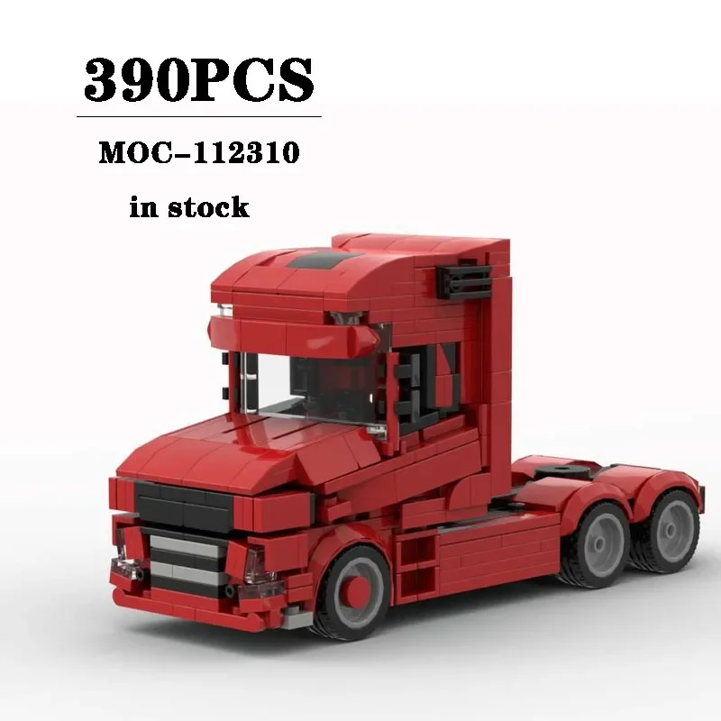 Building Block MOC-112310 Truck Splicing Assembly Model Ornaments 390PCS Puzzle Education Children Birthday Gifts Christmas Toys