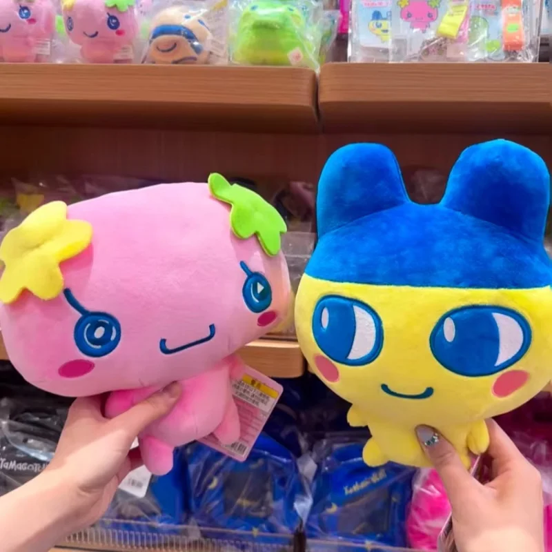 ตุ๊กตา Tamagotchi Mametchi Furawatchi ของ Bandai พร้อมเคสหูฟัง ของเล่นตุ๊กตาขนนุ่ม กระเป๋าเก็บของเล็กๆ ของตกแต่ง ของเล่นเซอร์ไพรส์ ของขวัญ
