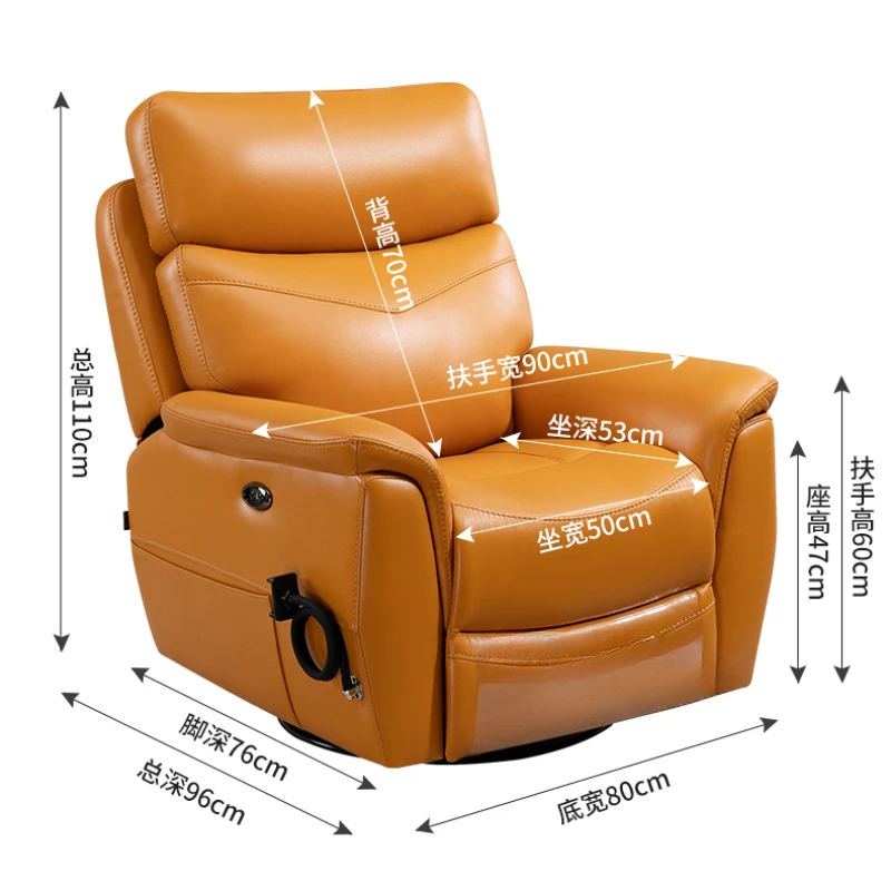 

Ergonomic Massage Recliner Sofa Luxury Waiting Room Recliner Sofa Cinema Canape Multifonction Living Room Furniture