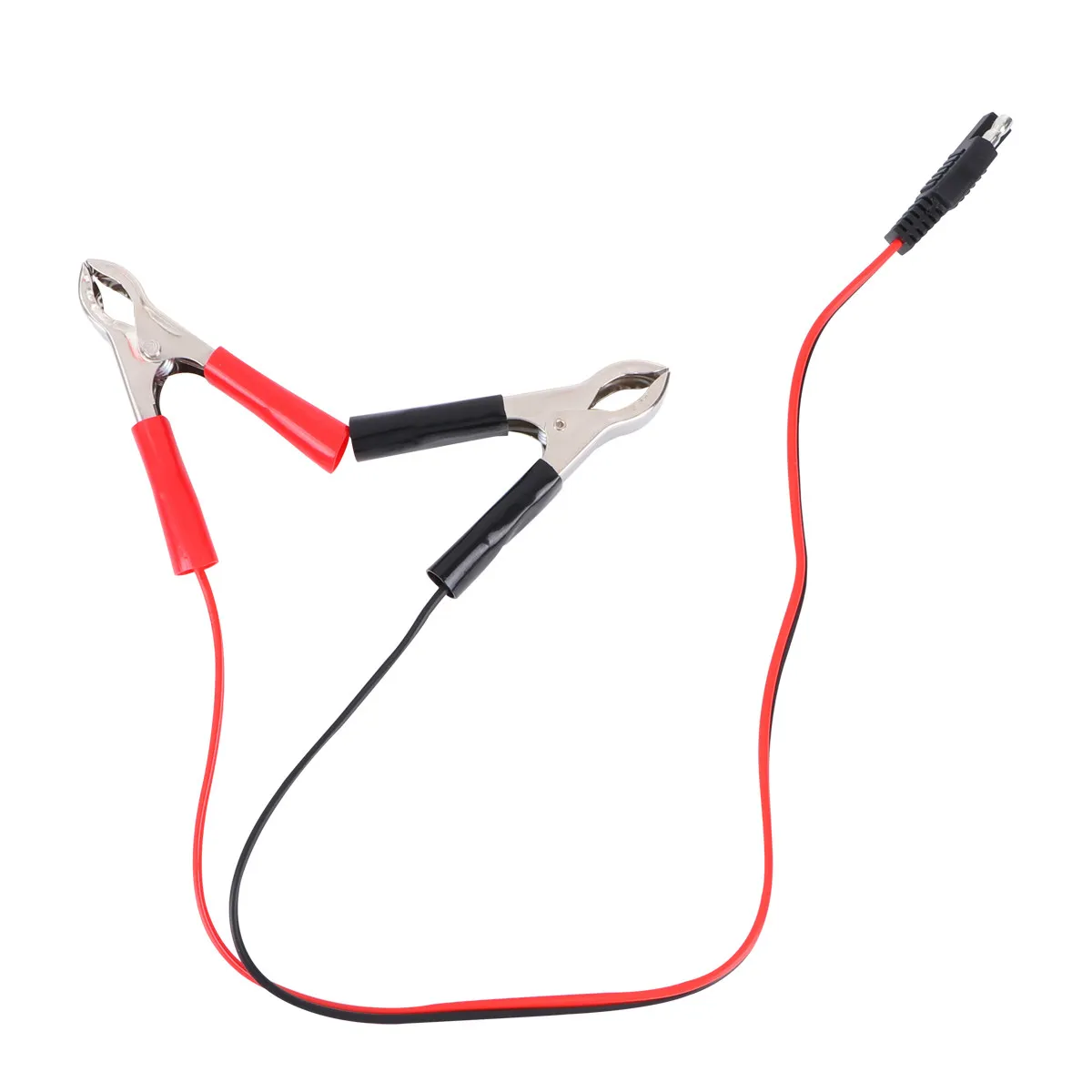 50Cm Sae to Alligator Clips Adapter Cable 12V 24V Motorcycle Solar Panel Battery Charger Power Supply for Car LED Electronics view 4