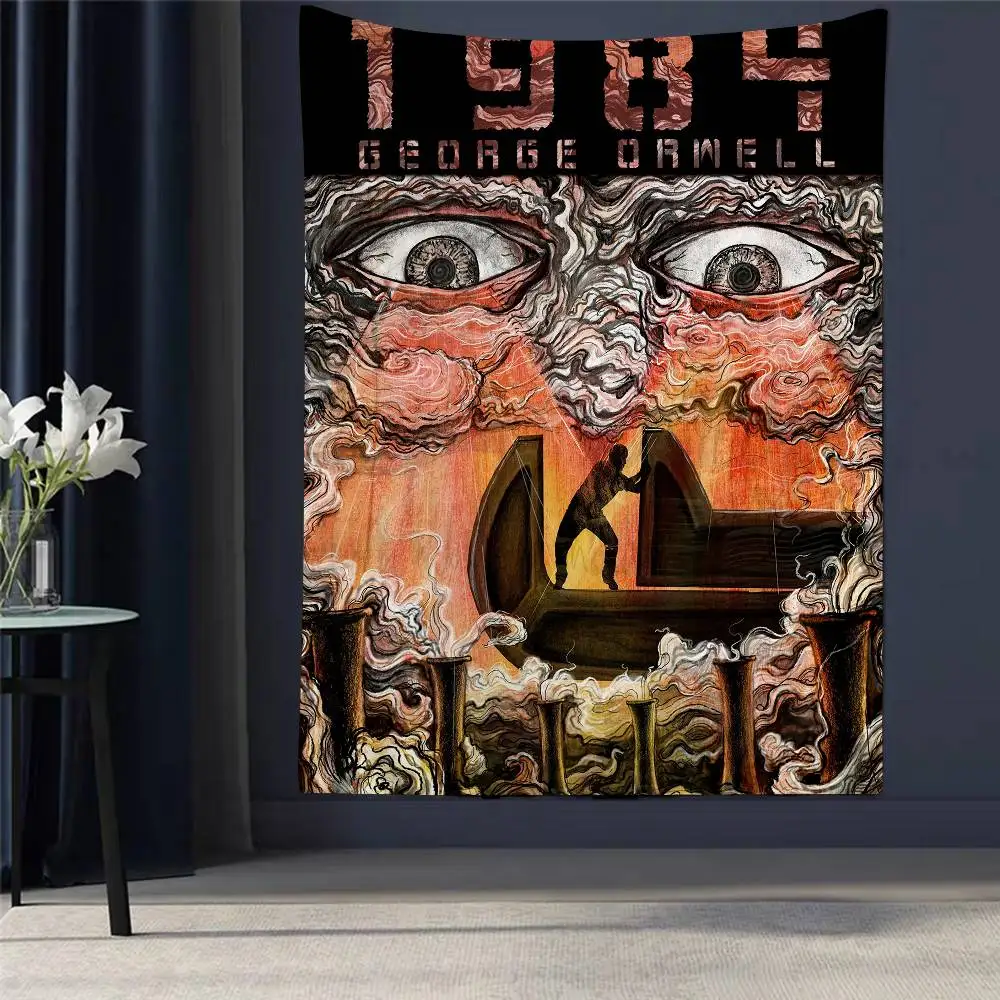 

1984 George Orwell Hanging Bohemian Tapestry Bohemian Wall Tapestries Mandala Cheap Hippie Wall Hanging