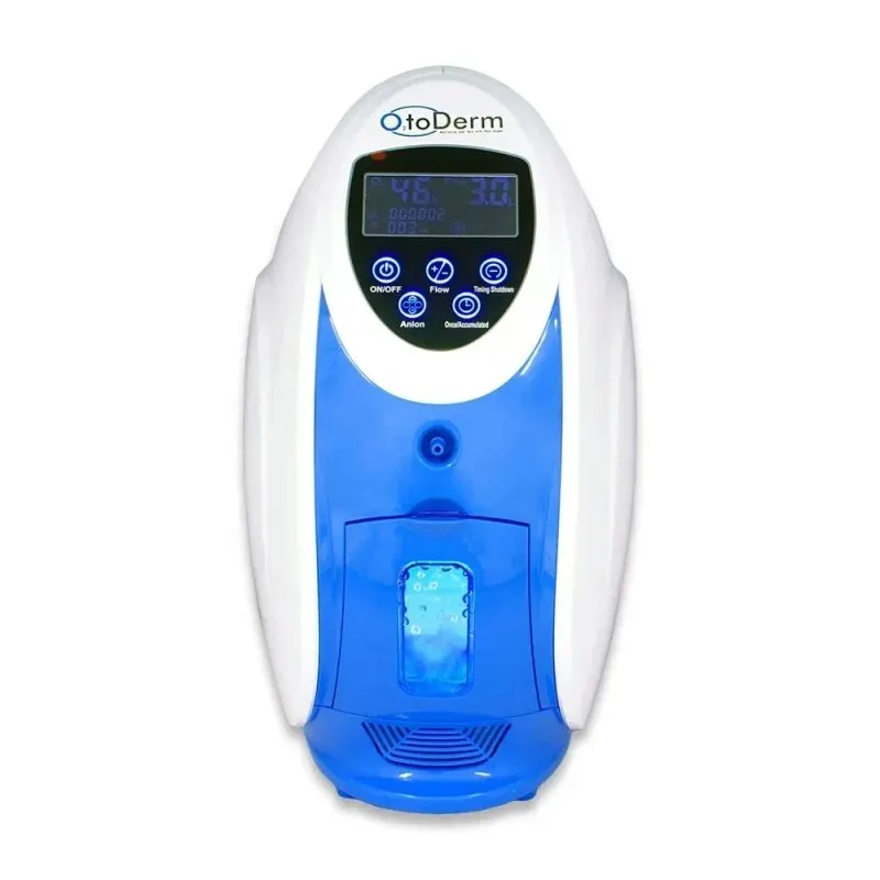 Newest Korea O2ToDerm Oxygen Dome Facial Therapy Anion Generato Skin Mouisture Acne Removal Oxygen Spray Jet Facial Mask Machine