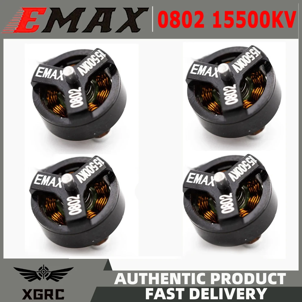 

EMAX 0802 15500KV 1,5mm бесщеточный двигатель для внутреннего гоночного дрона/Tinyhawk S Performance, Запасная часть