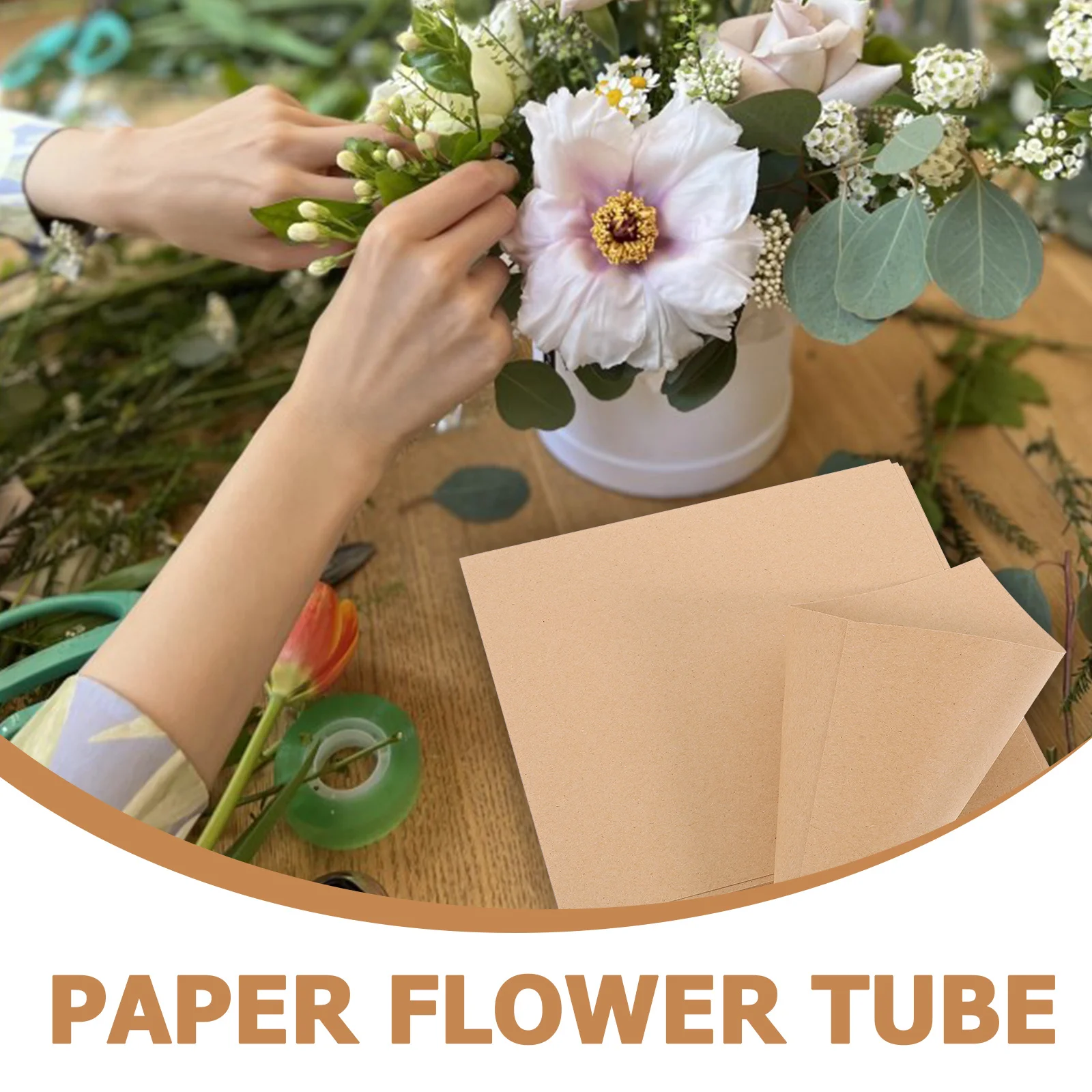 50 قطعة مخاريط زهرة الورق أصحاب النثار الزفاف خمر لبتلات الخزامى الحلوى باقات صغيرة الديكور #1